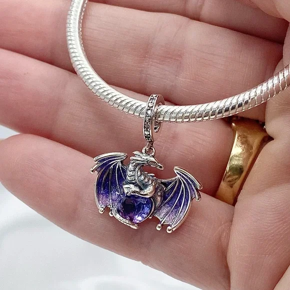 Linx Snake Chain Bracelet with Whimsical Animal Themed Charms